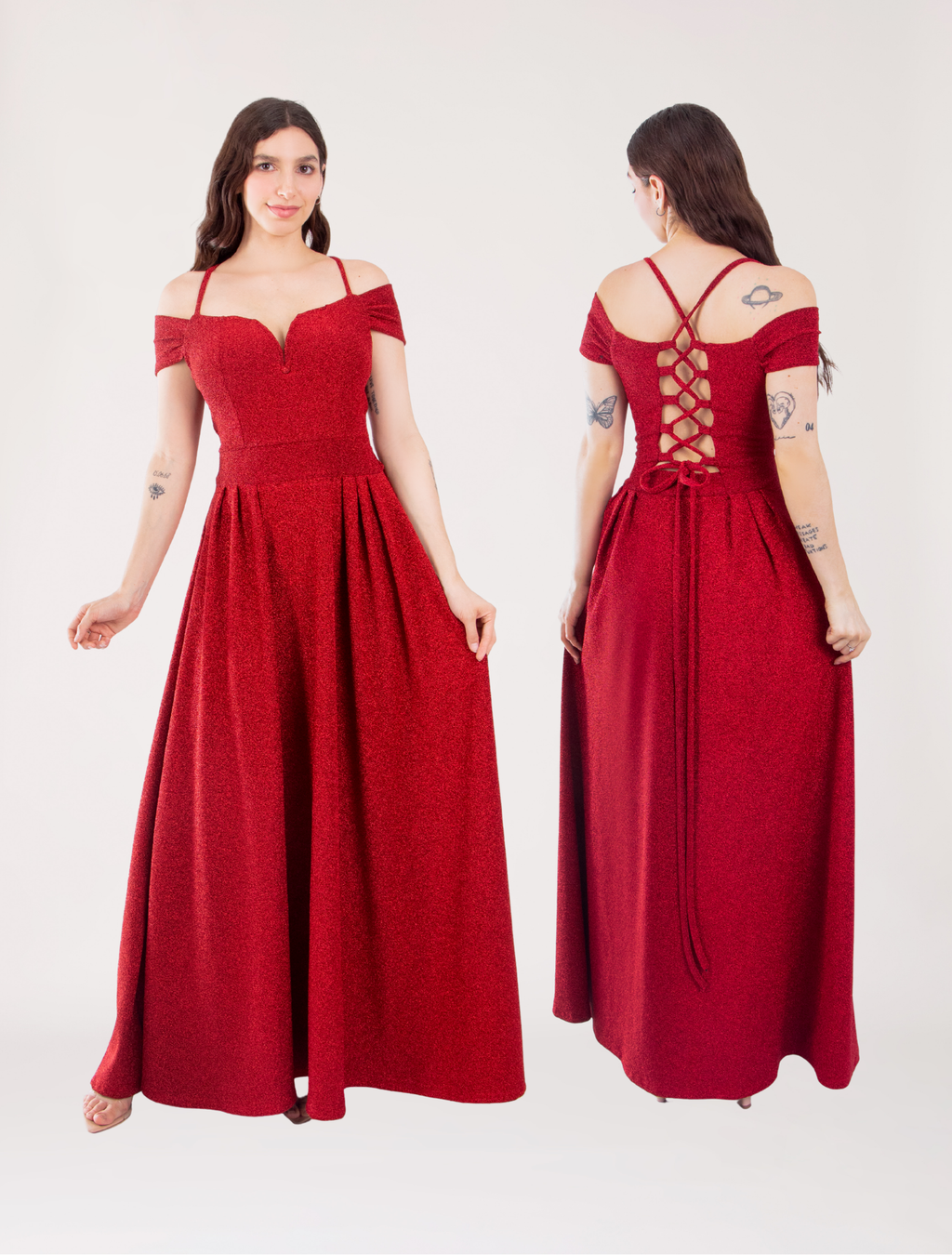 Aurora Red Sparkle