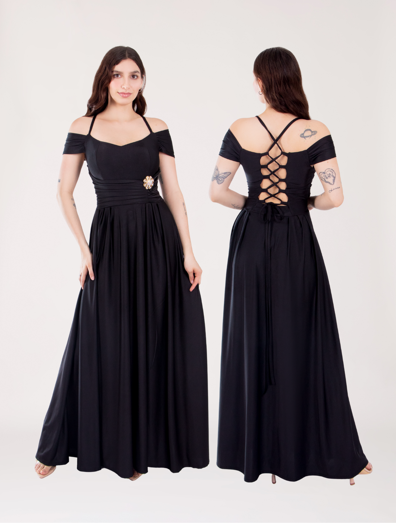 Siena Black Midnight Elegance