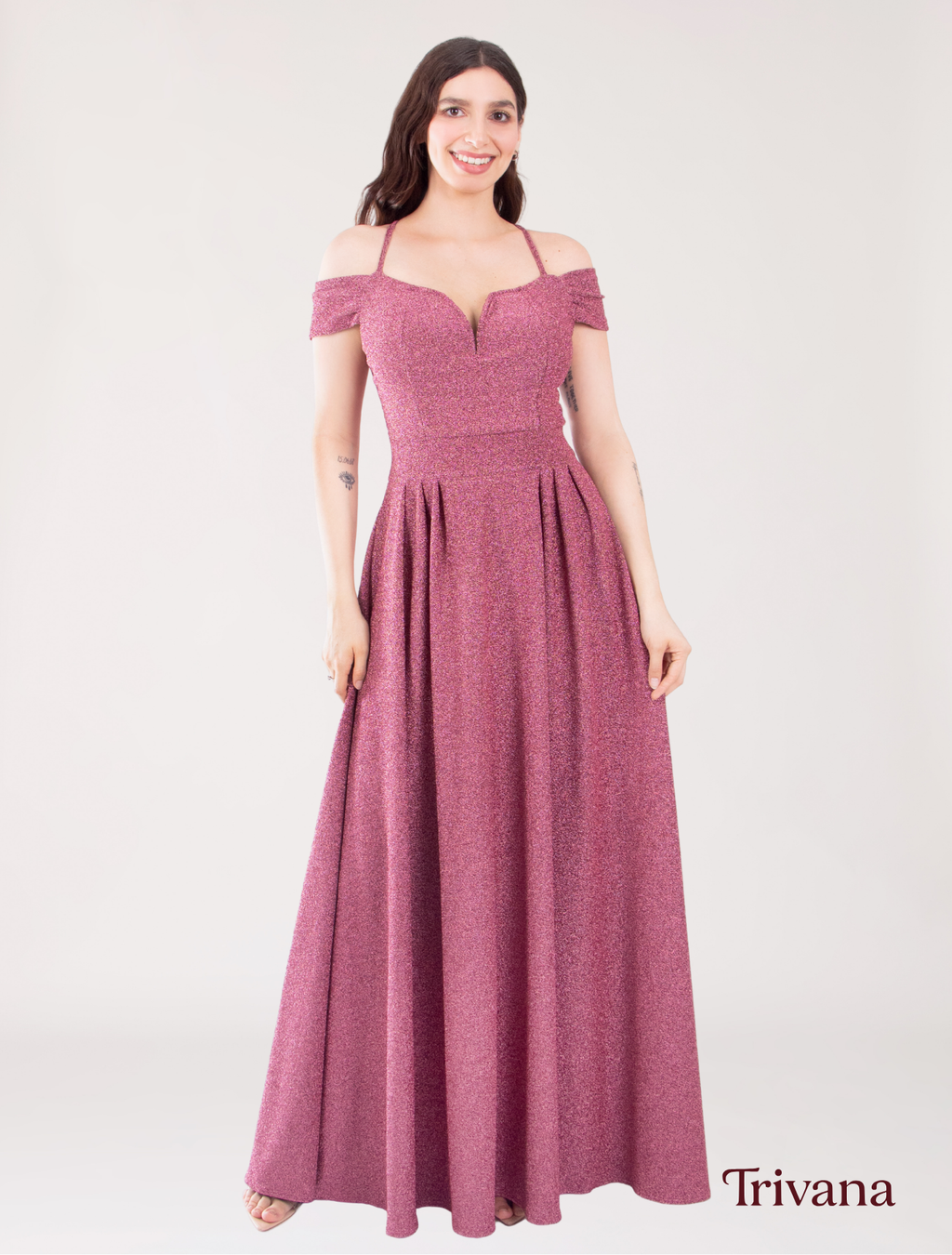 Aurora Dusty Pink Sparkle