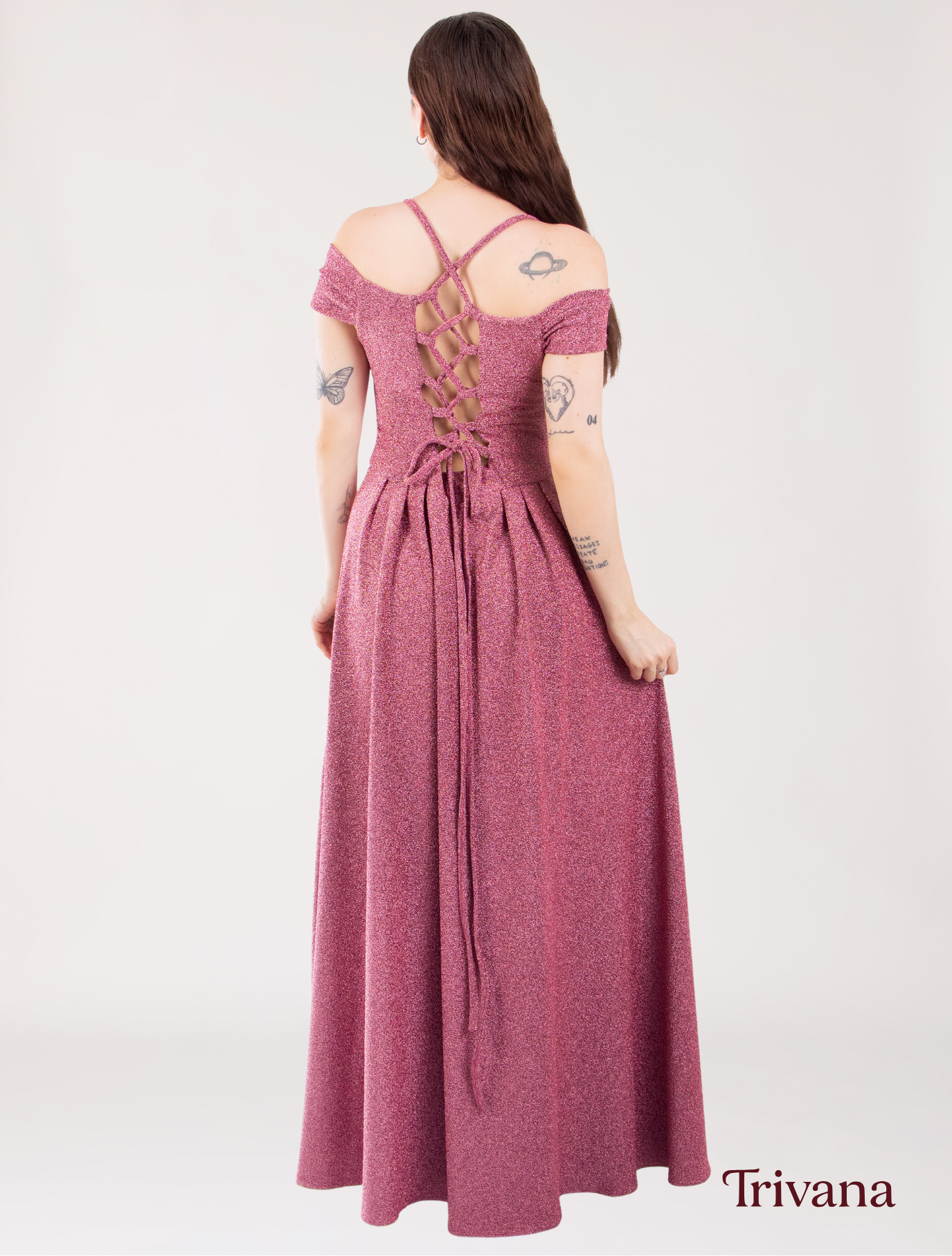 Aurora Dusty Pink Sparkle